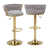 Gray Seat/Gold Frame