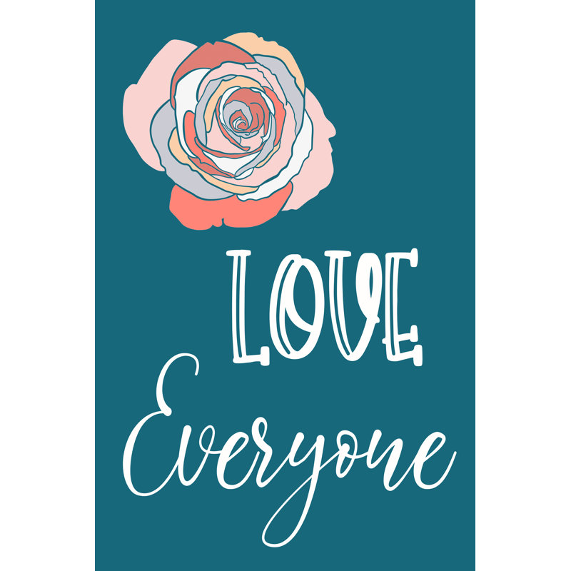 «Love Chacun sur toile» par J: L, H 18 po x l 12 po