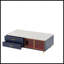 Table basse moderne avec 2 portes de rangement en verre-480993000