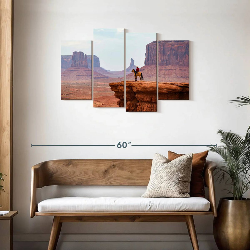 Lelar Cowboy de Monument Valley, H 27 po x l 43 po