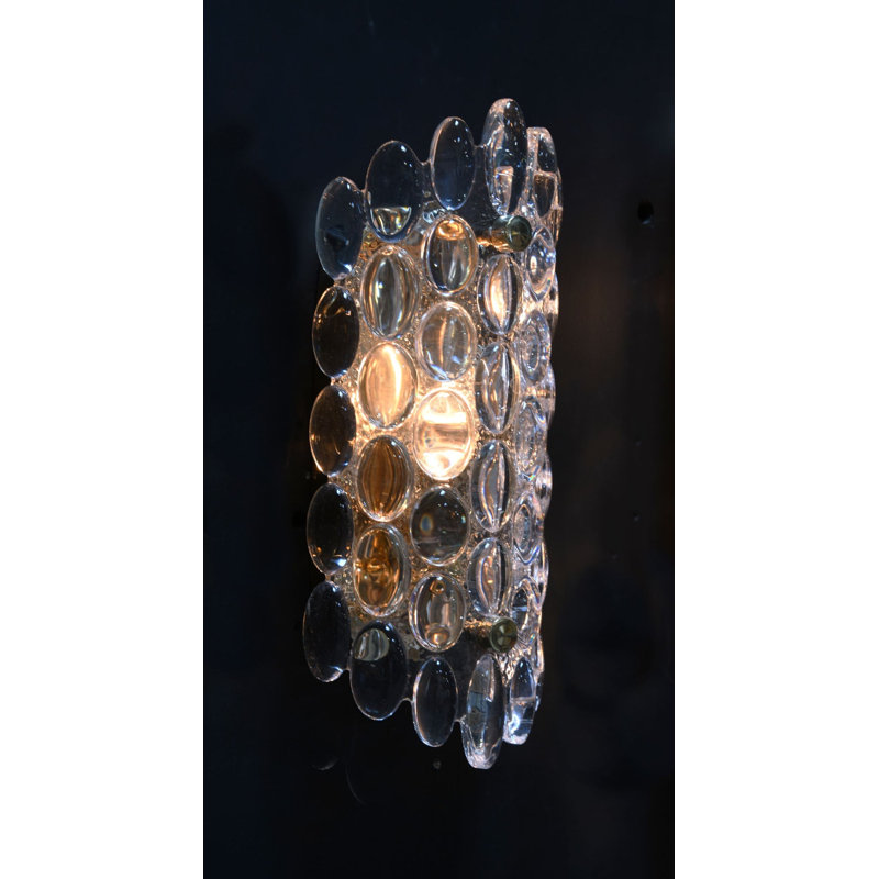Pietra 1 - Light Flush Mounted Sconce, Polished Brass