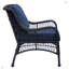 Ensemble de 2 chaises de jardin d'extérieur en rotin tissé à la main-105588760