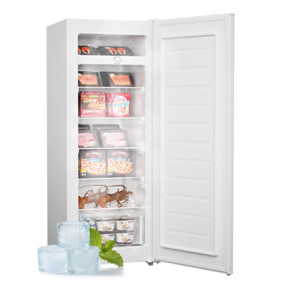 7.0 Cu.Ftupright Freezer With Reversible Door And 6 Adjustable Thermostat