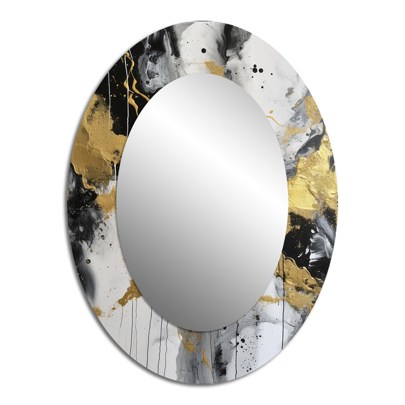 Miroir mural ovale River Happiness, 40 po x 30 po