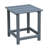 Outdoor Adirondack Chair Set Of 2 And Table Set,HDPE All-Weather Fire Pit Chair,  Ergonomic Design Patio Lawn Chair