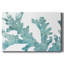 Toile tendue avec galerie Blue Macro Coral II-1545890226