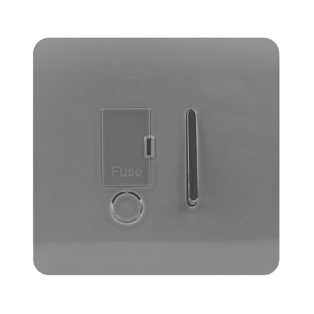 Trendi Switch 13 Amp Fused Sur with Flex Outlet