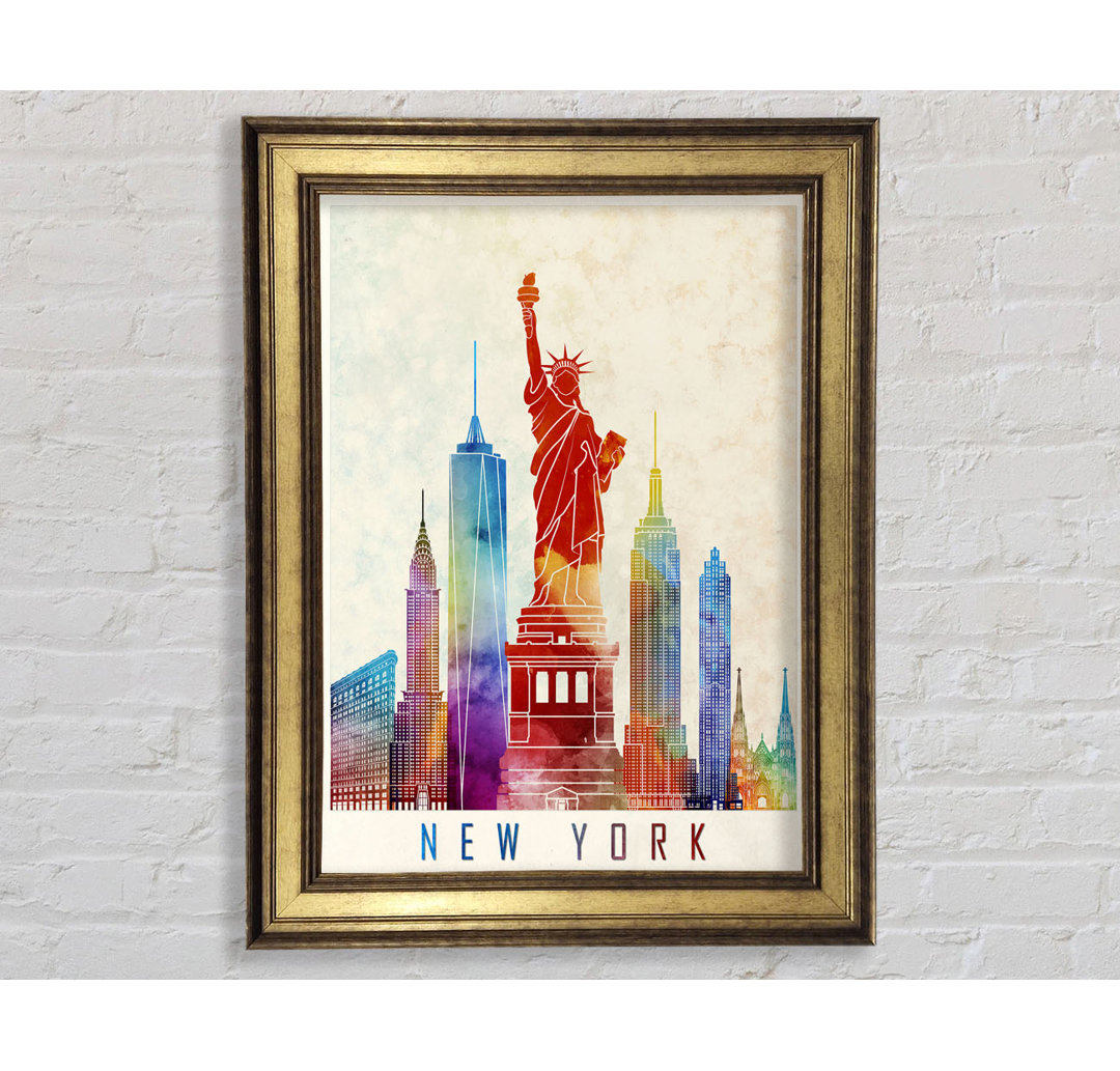 Regenbogen New York - Druck