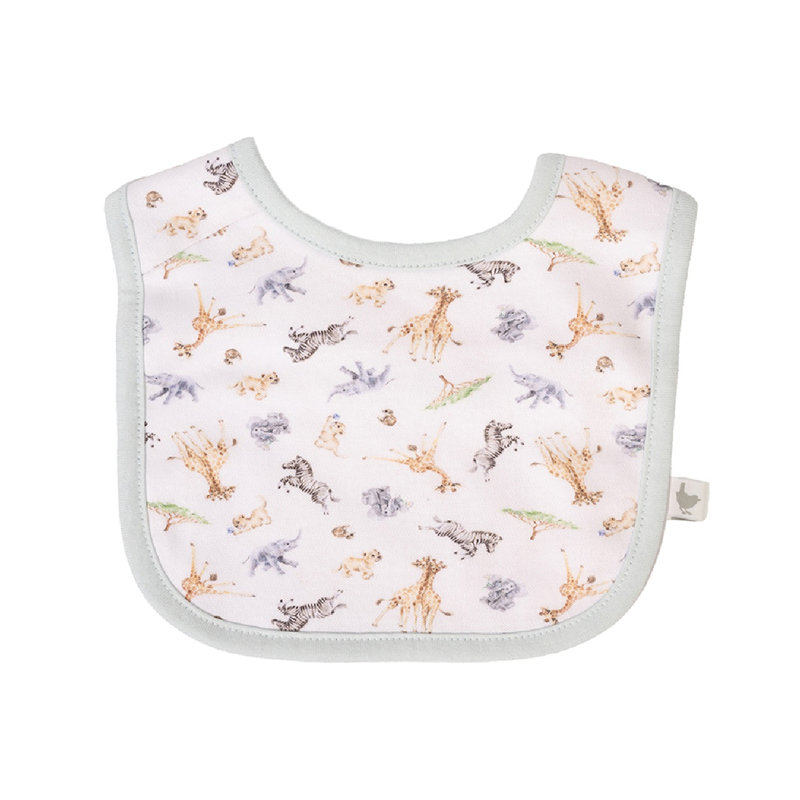 Wrendale Designs Little Wren Baby Bib Gift Set - Little Savannah