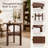 2-Tier Solid Wood Round End Table