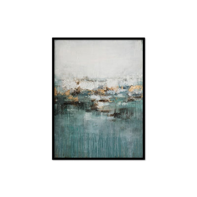 Floater Frame Painting on Canvas