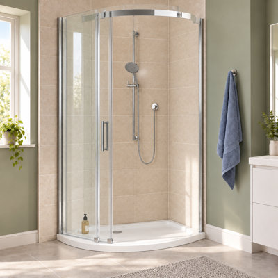  Semi-Frameless Shower Enclosure