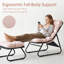Chaise longue d'extérieur avec repose-pieds et coussins-1986574994