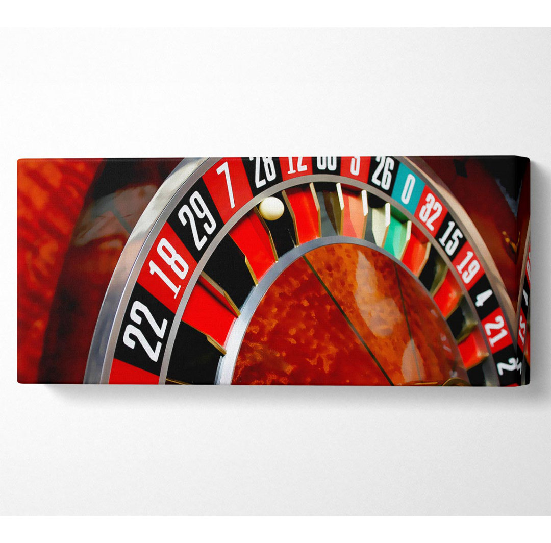 Roulette - Kunstdrucke auf Leinwand - Wrapped Canvas