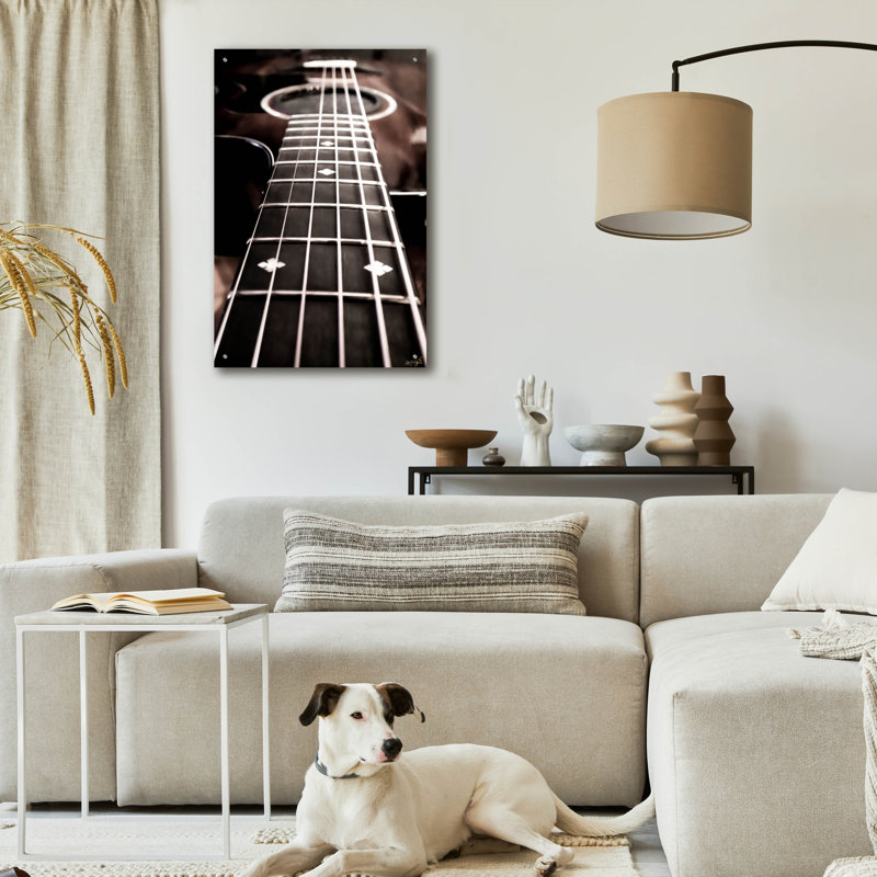  «Back To Acoustique» par Life BeautifuLEE, art mural en verre acrylique, 24 po x 36 po, H 36 po x l 24 po