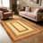 Warm Gold carpet-easy to clean, machine-washable, soft and comfortable; suitable for door mats, kitchens, living rooms, bedrooms, corridors, and laundry areas. Easy to clean, durable carpet for home decoration.-1225297802