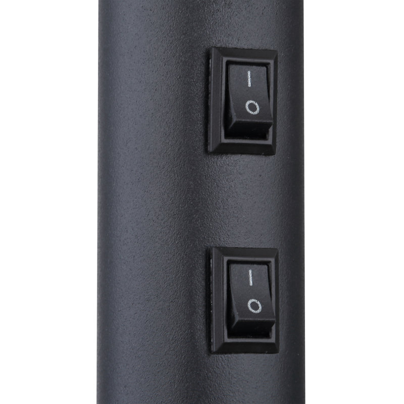 Avarika 162cm Schwarz Torchiere Floor Lamp