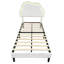 Upholstered Bed With Adjustable  Headboard Velvet-1161744628-1144834471