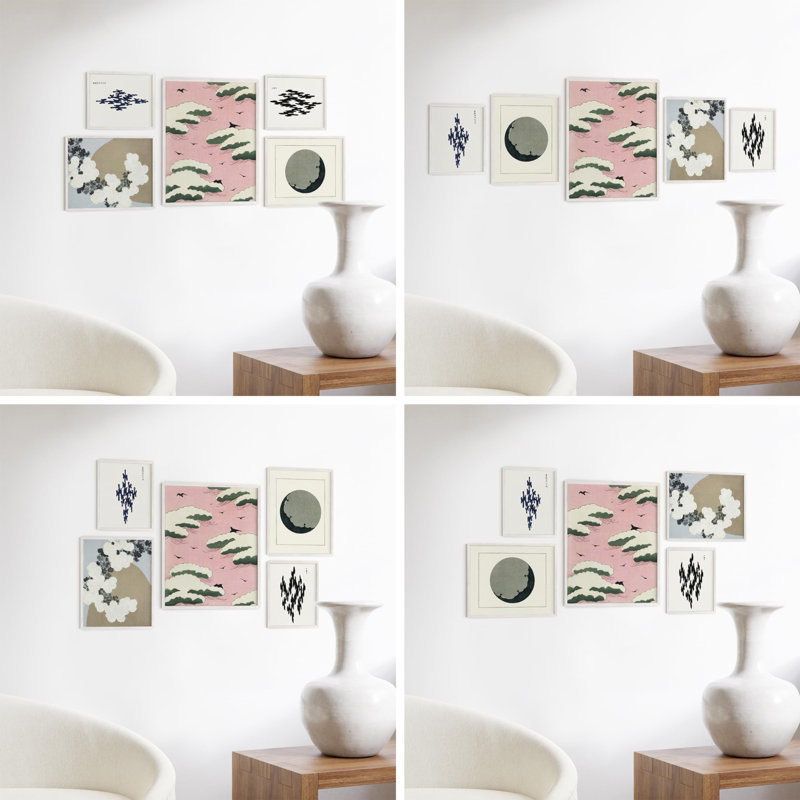 Cadres photos pour mur de galerie, Blanc