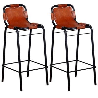 Bar Stools Real Leather