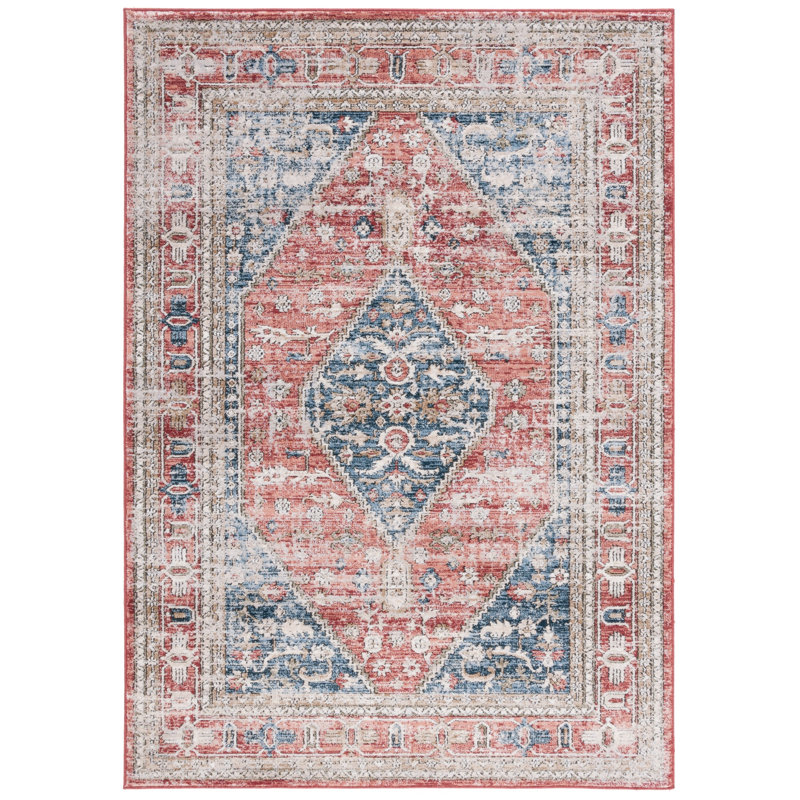 Jaqulyn Performance Oriental Rug, Rectangle 4' x 6'