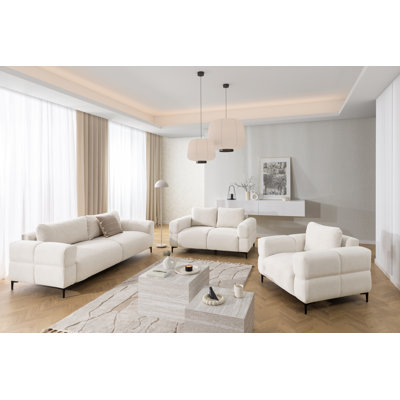 Cardea 3 - Piece Living Room Set