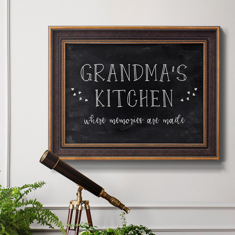 " Grandma's Kitchen ", 29" H x 41" W x 2.5" D