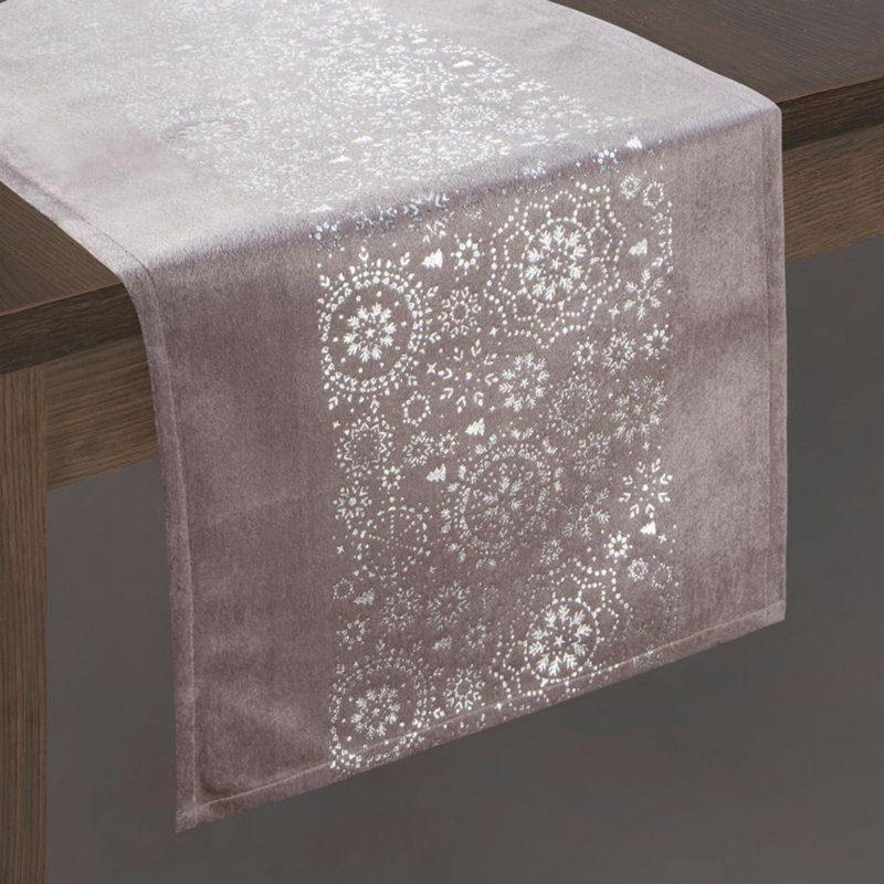 No Pattern And Not Solid Colour Table Runner