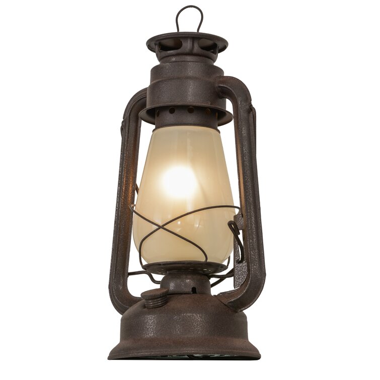 Meyda 12H Miner's Lantern Table Lamp