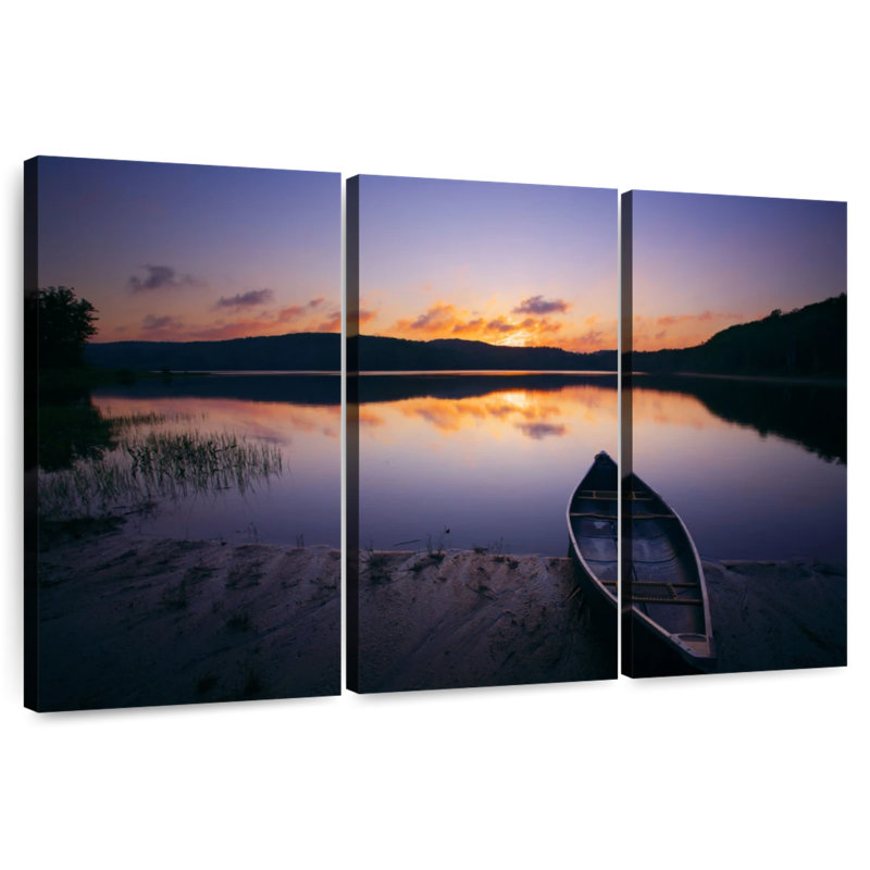 Mehar Boat By Lake Arrowhead, 20" H x 33" W