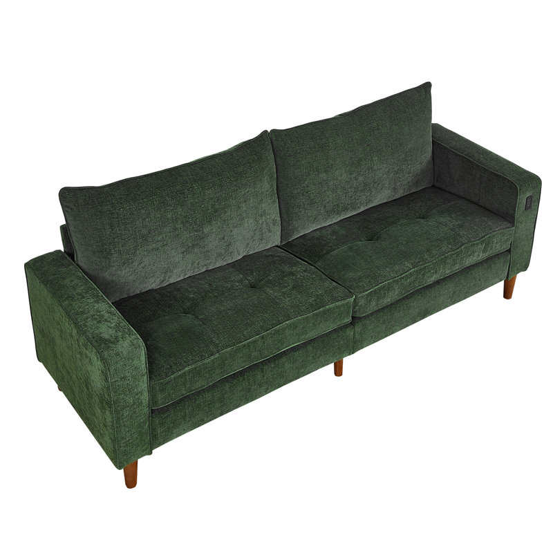 Besharat 82.6" Comfy Sofa Couch with USB, Loveseat Modern Sofa Couches for Living Room,  Apartment Lounge