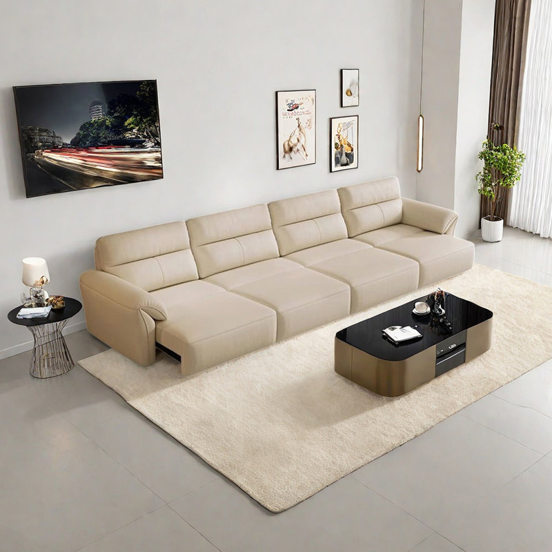 Simple Fashion Electric Sofa, 4, 37.4" H x 133.85" W x 41.33" D