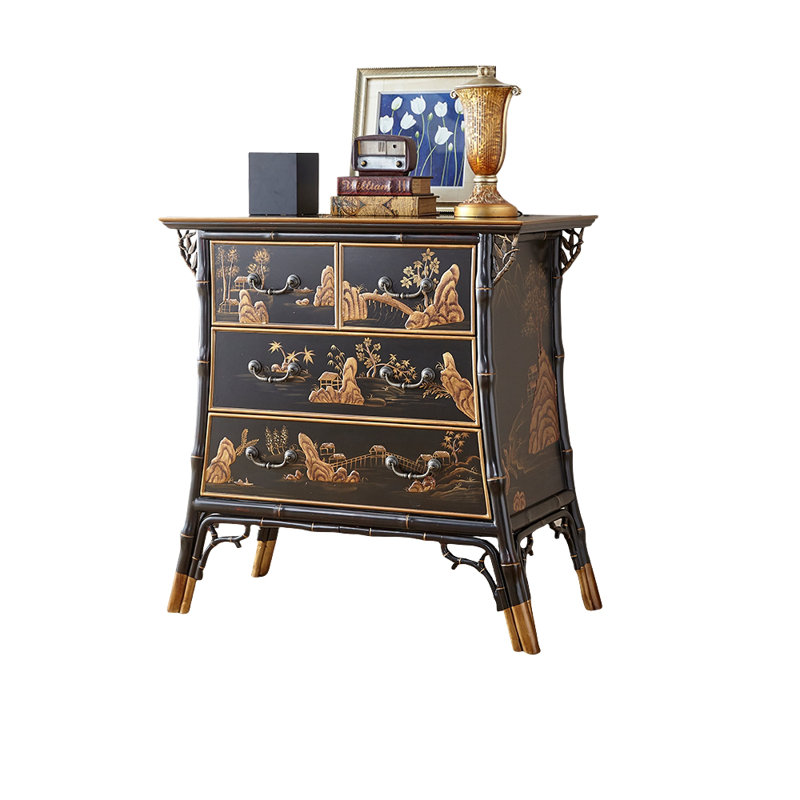 Commode d'appoint moderne et rétro