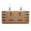Meuble-lavabo autoportant avec lavabo double 70,8 po Carla-500595064-500595067