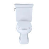 Toto® Eco Promenade® Two-Piece Round 1.28 Gpf Universal Height Toilet With Toilet Seat
