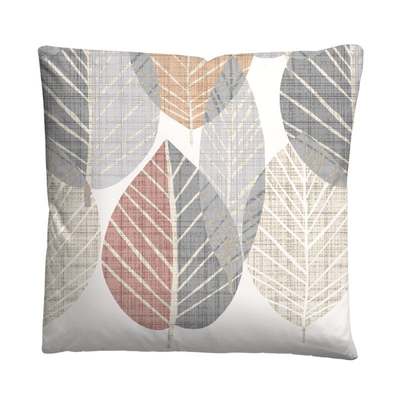 Duvet Cover Set, 135 x 200 cm - 1 Pillowcase 80 x 80 cm, Red/White