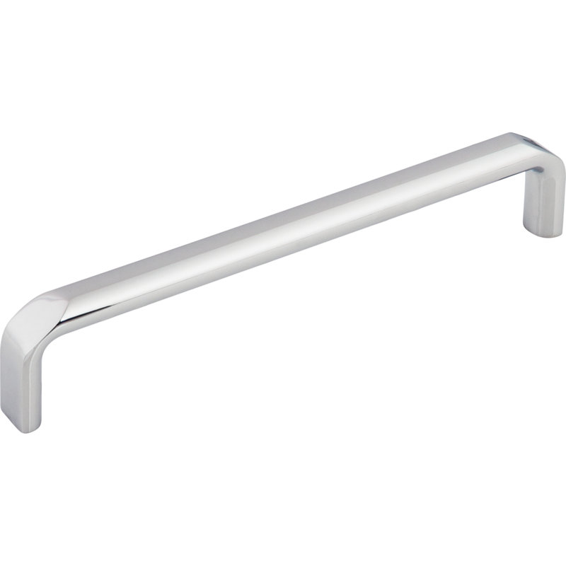 Exeter 5 1/16" Center to Center Bar Pull, Polished Chrome, 6 5/16" Center to Center