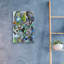  «Siesta Beach Glass» par Coco Good, art mural en verre acrylique, 16 po x 24 po
