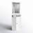Adam 72" Height Corner Bar with Wine Storage-596915156