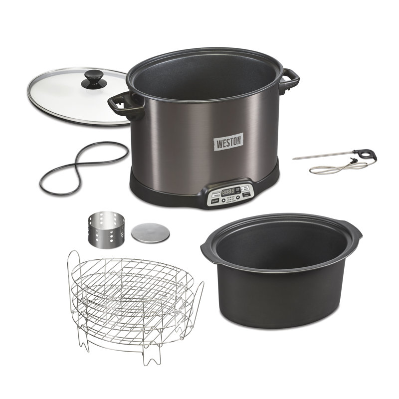 Weston® 2-in-1 Xl Indoor Smoker & 10-quart Slow Cooker