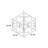 4 - Light Dimmable Square / Rectangle Chandelier