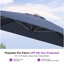 274cm X 335cm Rectangular Cantilever Parasol-1024585458
