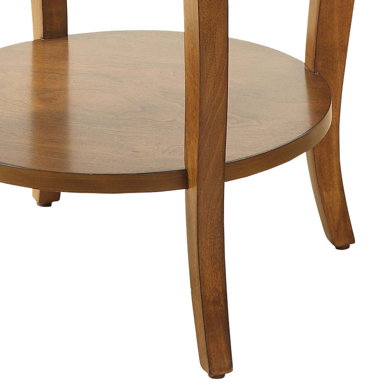 End Table with 1-Drawer, Walnut