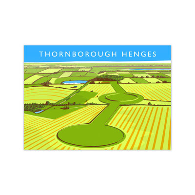 Thornborough Henges 1 Piece Wall Art