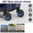 Luggage,with front opening,TSA approved lock,hardshell suitcase,Blue