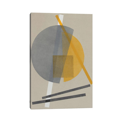 Homage to Bauhaus V 1 Piece Wall Art on Canvas