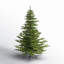 Lighted Artificial Fir Christmas Tree-1497654451
