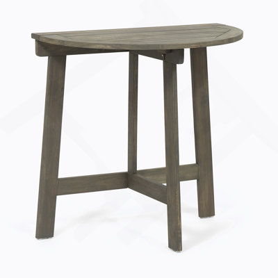 WESTMONT HALF-ROUND BISTRO TABLE, GREY