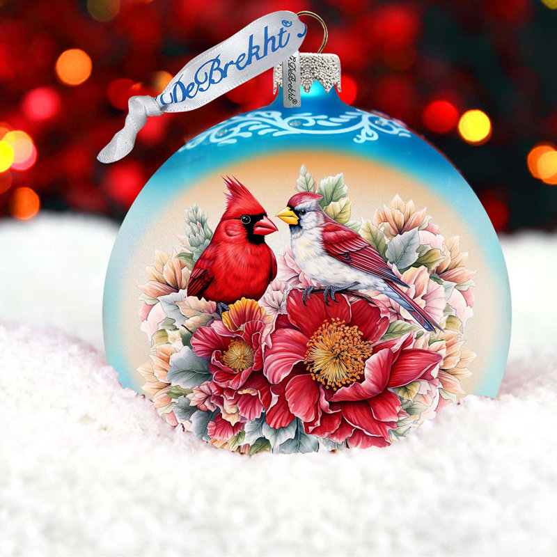 3.5'' Glass Ball Ornament
