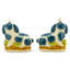 Paire d'ornements en verre Bunnies-1194726485